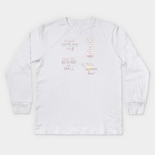 August TS Kids Long Sleeve T-Shirt